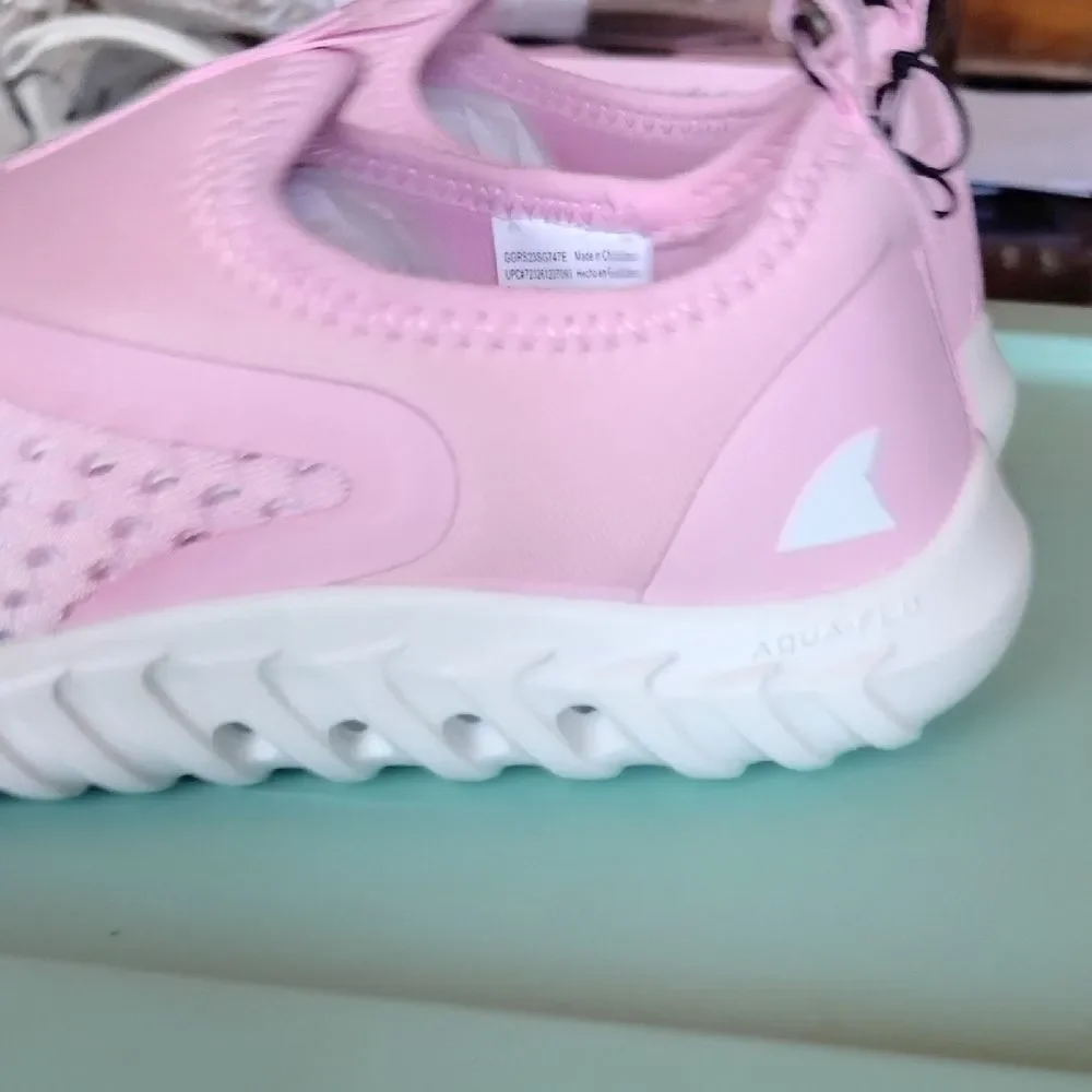 Rugged Shark Kids Pink and Blue Water Shoes